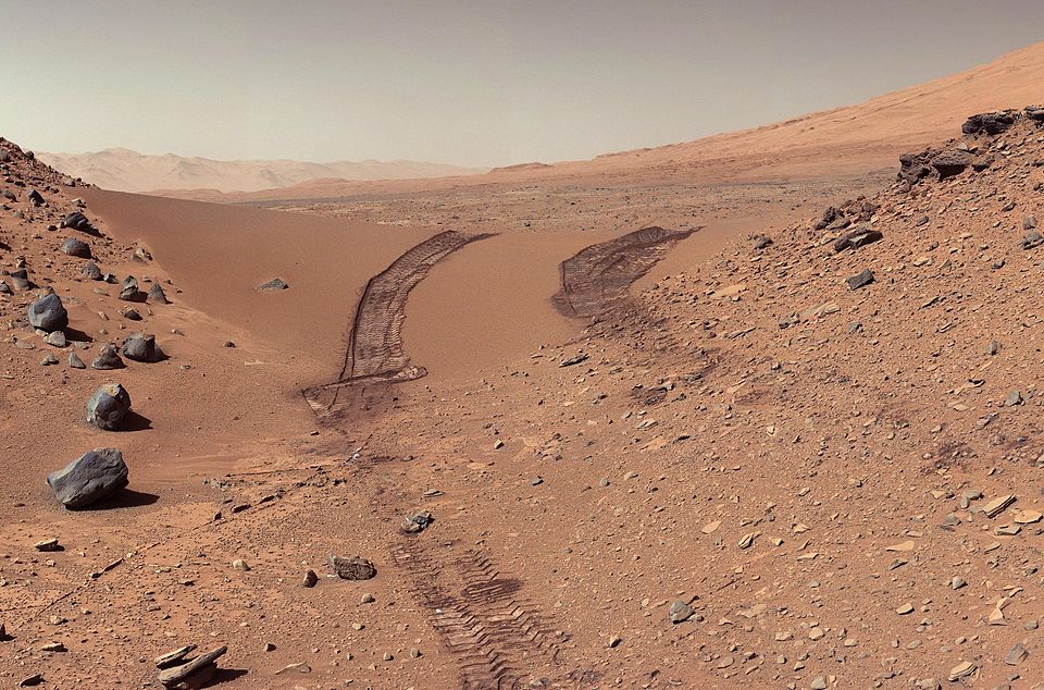 Mars Surface Features
