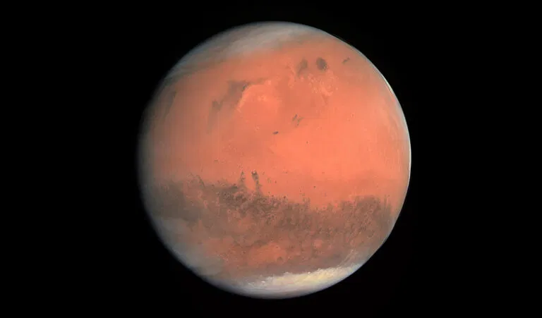 Mars Polar Ice Cap
