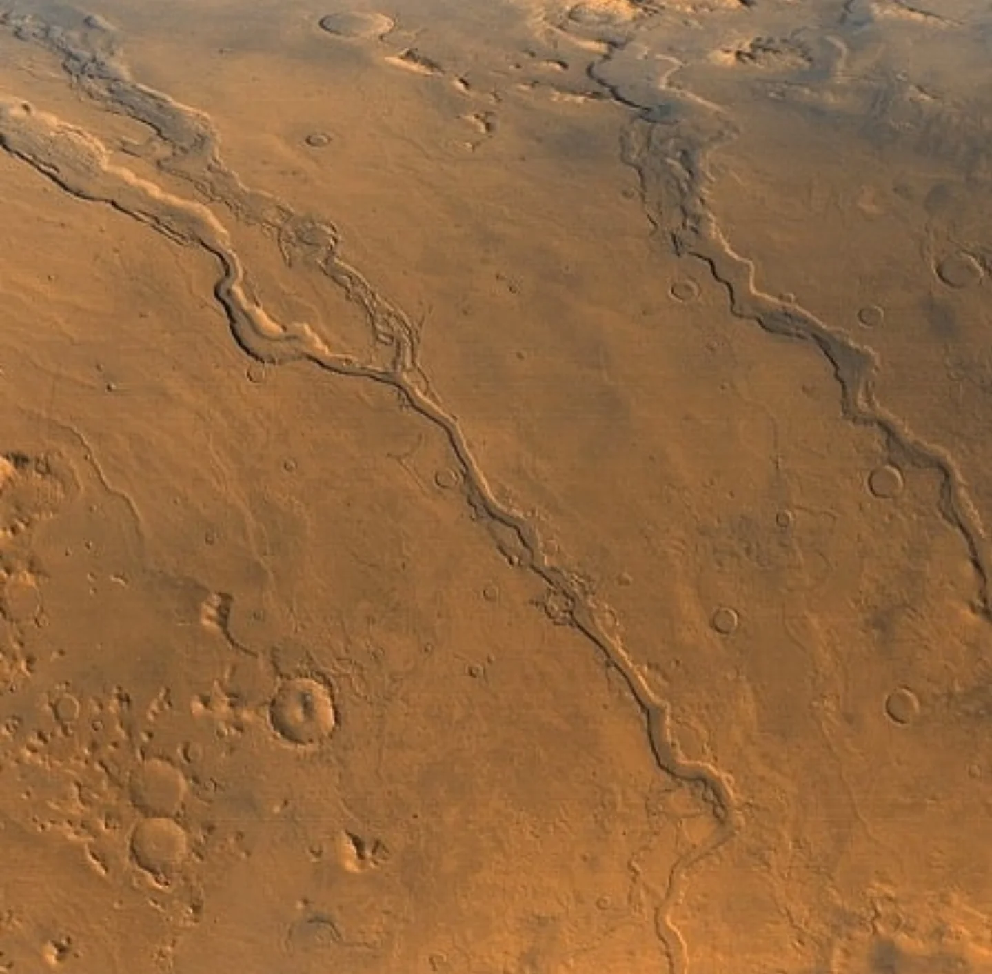 Ancient Martian Riverbed